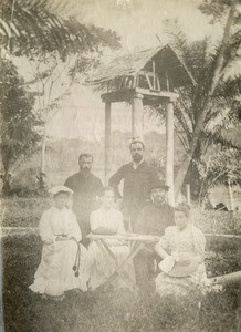 French missionaries in Gabon