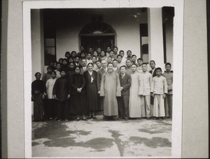 Personnel of the hospital in Moiyen, 1937-38