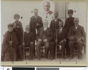 The first Christians of the parish Saron, South Africa