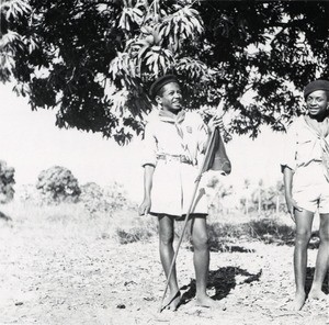 Malagasy boy scout, in Madagascar