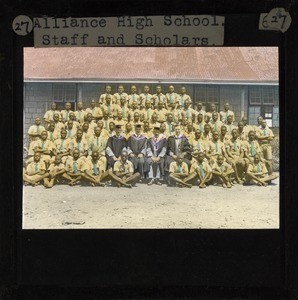 Alliance High School Staff and Scholars, Kikuyu, Kenya, ca.1930