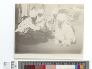 Serving Refreshments, Sialkot, Pakistan, ca.1910