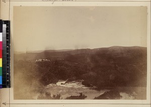 View of Tsinjoarivo, Madagascar, ca. 1872