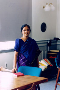 India's circle 1995 Mrs. Sheila Davadatta (widow of dr. Devadatta, director of the sanatorium i