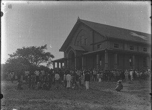 Inauguration of the chapel in Khovo, Maputo, Mozambique, 18 May 1902