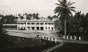 Train station, in Douala