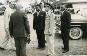 Inauguration of the secondary school of Libamba, in Cameroon