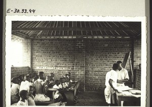 A class from the boys' primary school in Kumba