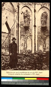 Church ruins, Japan, ca.1923