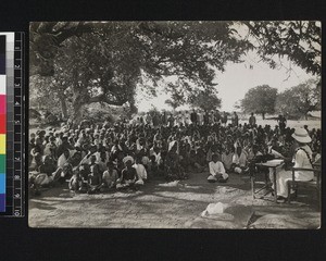 Congregation at Hyderabad, Andhra Pradesh, India, 1920-1921