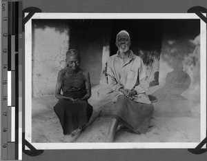 Elder couple, Usoke, Unyamwezi, Tanzania