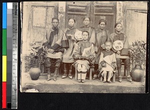 Christian women's group, Sichuan, China, ca.1905