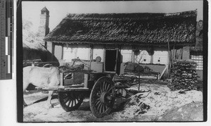 A farm house at Fushun, China, 1937