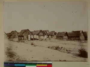 Village in Betsileo, Madagascar, ca.1905