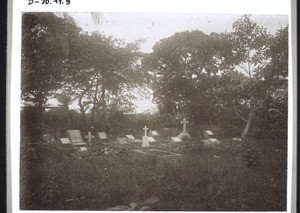 Cemetery in Akropong