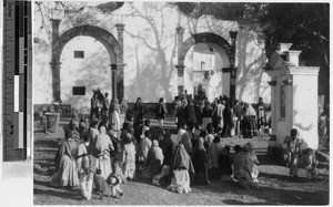 Pilgrims at Sacromonte, Amecameca, Mexico, ca. 1946