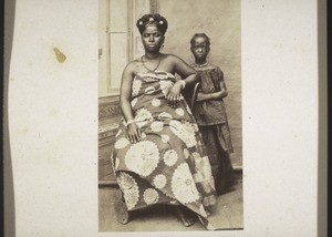 Ga woman with child