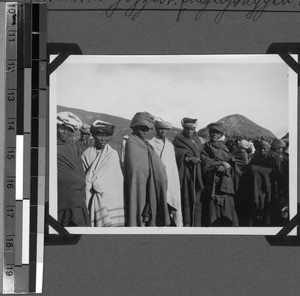 Selected group of the audience, Baziya, South Africa East, 1935