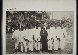 Confirmation and baptismal classes, Secondary School Christiansborg 1914