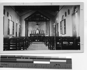 Chapel in Pingnan, China, 1935