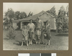 Family portrait, Chogoria, Kenya, 1929