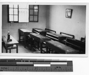 A classroom at Luoding, China, 1938