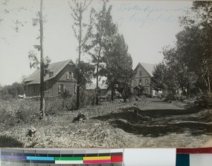 The nurse's home and hospital, Antsirabe, Madagascar, ca.1929