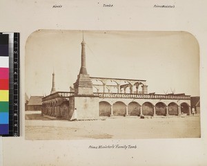 Prime Minister's family tomb, Madagascar, ca.1865-1885