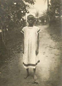 Gabonese girl, in Gabon