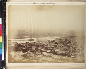 View of Antsampanimahazo, Madagascar ca. 1870