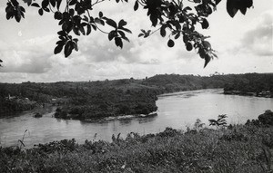 Ogooue river, near Ndjolé, in Gabon