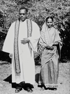 Jeypore, Orissa, India, December 1964. The East and West Jeypore Church President, Rev. Jacob N