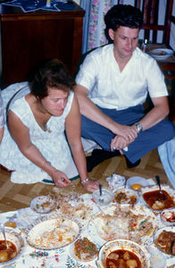 Arabic meal with Inge and Verner Tranholm-Mikkelsen