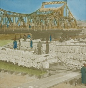 Tientsin New Bridge, China, ca. 1905-1914