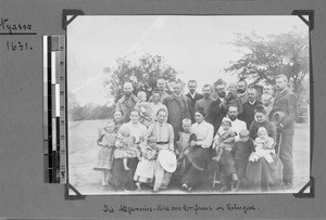 Missionary meeting, Rungwe, Tanzania