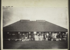 Neues Aussätzigen-Asyl in Calicut (Indien). Am Einweihungstage 25. Okt. 1903