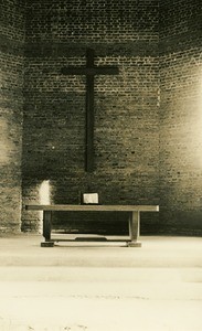 Altar in the church of Mfoul, Gabon