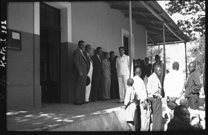 Visit of Governor General Nunes de Oliveira, Manjacaze, Mozambique, ca. 1933-1939