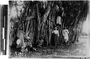 Brother Henning and Brother and Sister Stern, Unyamwezi, Tanzania, ca.1905-1906