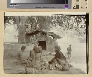 Hindu Ascetics, Sialkot, Pakistan, ca.1890