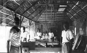 Students of the manual trades school, Ricatla, Mozambique