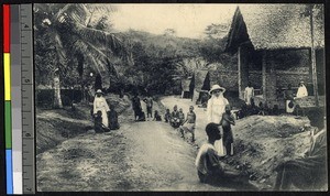 Hospital buildings at Kangu, Congo, ca.1920-1940