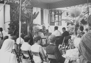 27 July 1968: Inauguration of the Women Students Christian Hostel in the old bungalow at Rundal