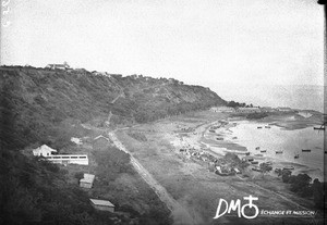 View of the seashore, Maputo, Mozambique, ca. 1901-1915