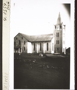 Neue Kirche i. Akropong (noch ohne Turmuhr)