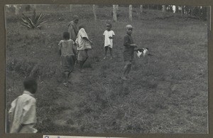 African boys in Old-Moshi, Moshi, Tanzania, ca.1930-1940