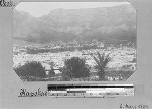 Cape Town and Table Mountain, Cape Town, South Africa, 1894