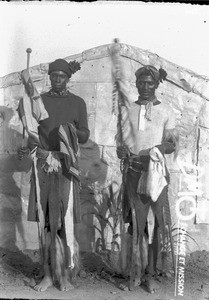 African dancers, Pretoria, South Africa, 26 December 1901