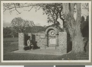 Memorial to Ernest Carr, Chogoria, Kenya, 1940