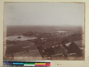 View of Lake Anosy, Antananarivo, Madagascar, 1901